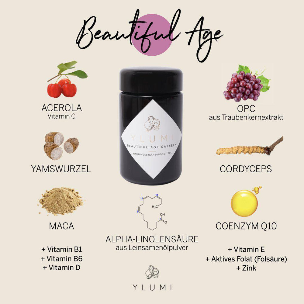 Beautiful Age Kapseln - Hormonausgleich und Meno-Balance