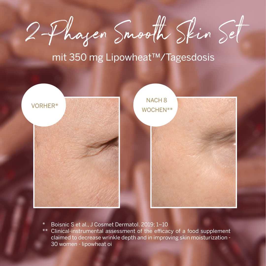2-Phasen Smooth Skin Set - Faltenreduktion und Glow